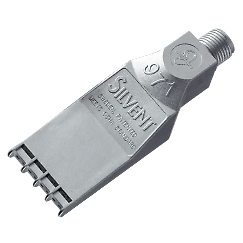 MALE ST.ST. FLAT NOZZLE