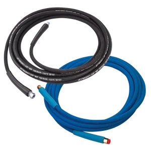 10M BLK PRES HOSE 1 WIRE 3/8 BSP MALE/FE
