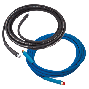 10M BLK PRES HOSE 1 WIRE 3/8 BSP MALE/FE