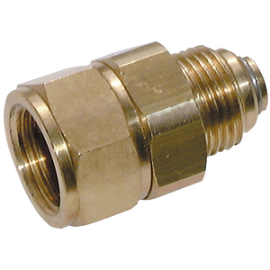 3/8 BSP M/F BRASS SW COUPLER COMPACT