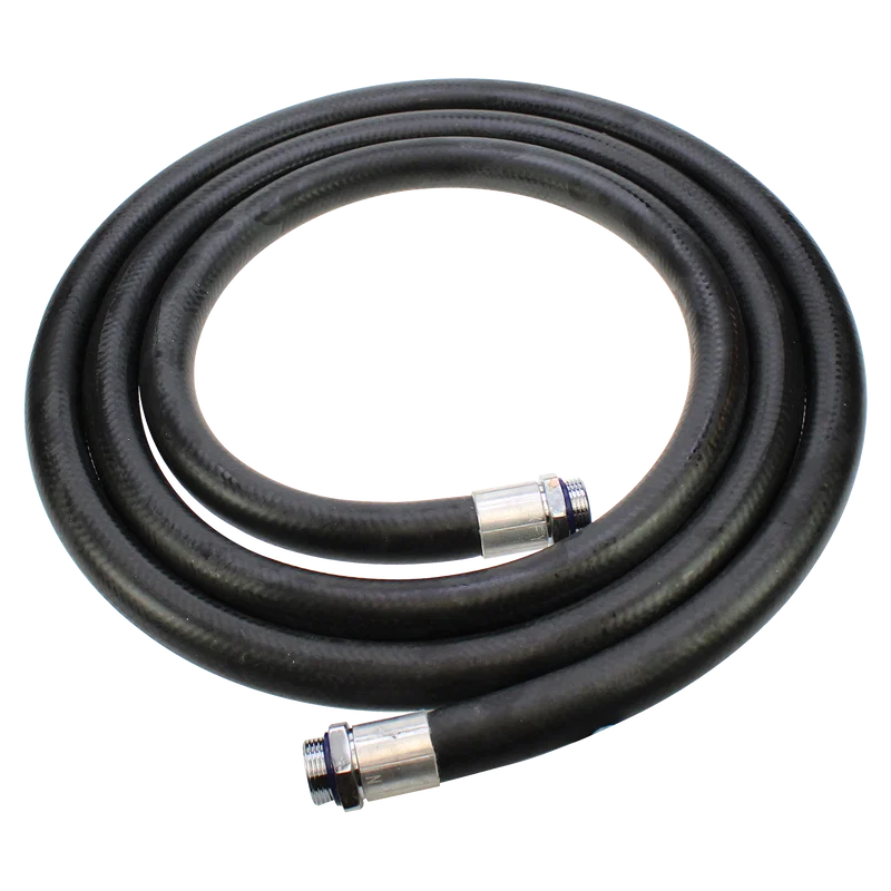 STEEL BRAIDED BSPP HOSE ASS