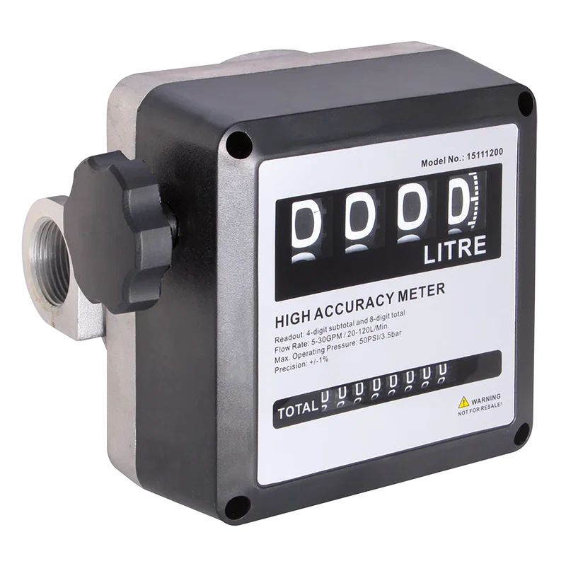 DIESEL F.METER 8 DIGIT NON-RESET TOTAL