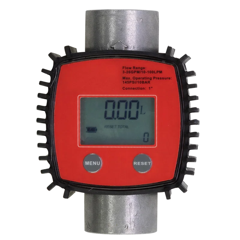DIGITAL INLINE TURBINE FLOW METER