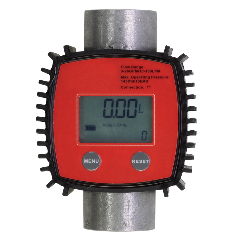 DIGITAL INLINE TURBINE FLOW METER