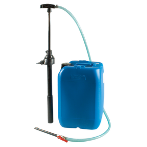Gear oil hand pump for 20-25L c/w hose &