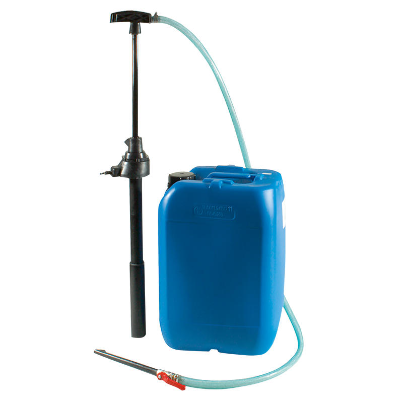 Gear oil hand pump for 20-25L c/w hose &
