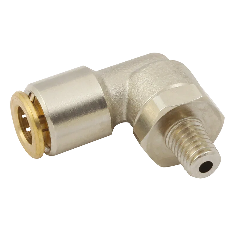 6MM X SWIVEL PUSH-IN BRASS LUB SYS