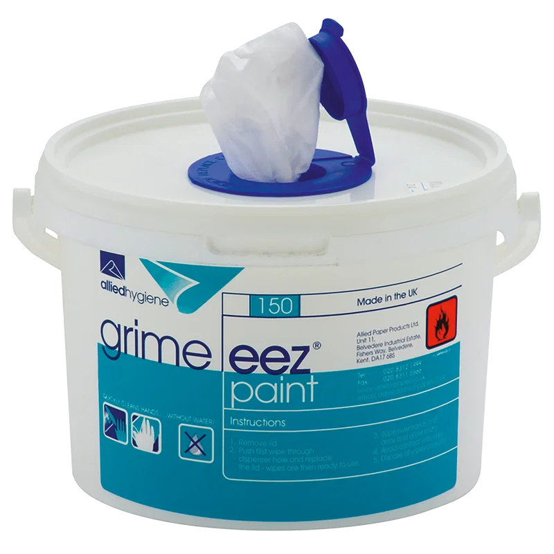 PAINT & MASTIC REMOVING WET WIPES X 150