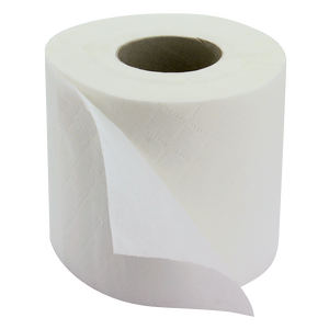 48  2 PLY WHITE TOILET ROLLS X 210 SHEET