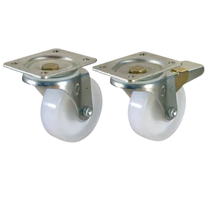 SWL BRAKE CASTOR PLATE FTG  NYLON