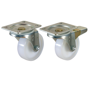 SWL BRAKE CASTOR PLATE FTG  NYLON