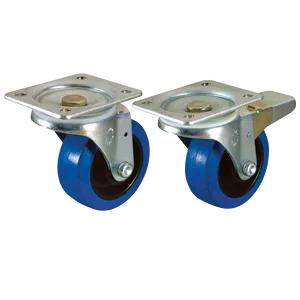 SWL BRAKE CASTOR PLATE FTG  RUBBER