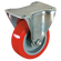 100MM FIXED CASTOR PLATE FTG  POLY