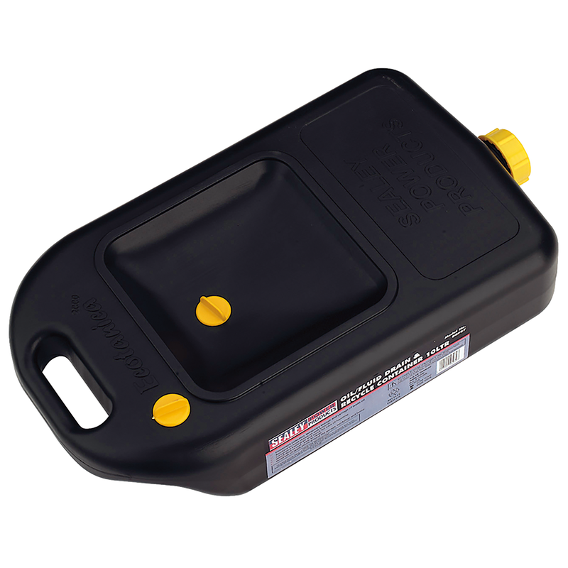 OIL/FLUID DRAIN & RECYCLE CONTAINER 10LT