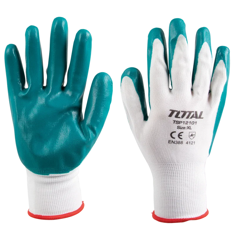 NITRILE COATED PALM GLOVES XL