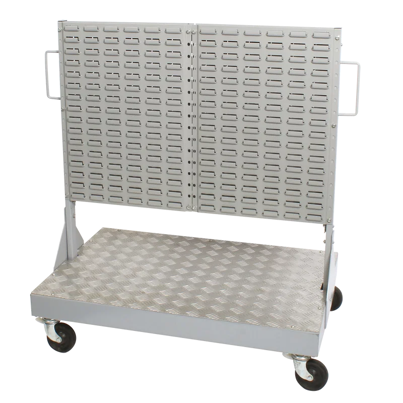 MOBILE STAND DBLE SIDED SHOP FLOOR TROLL