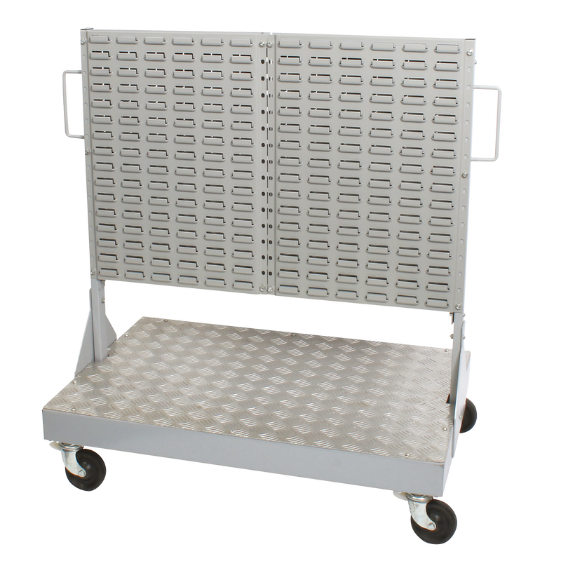 MOBILE STAND DBLE SIDED SHOP FLOOR TROLL