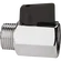 1/2 ITAP MINI BALL VALVE MALE/FEM BLACK