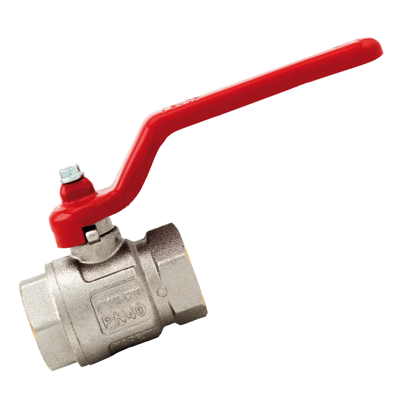 BSPP FEM F/FLOW BRASS BALL VALVE