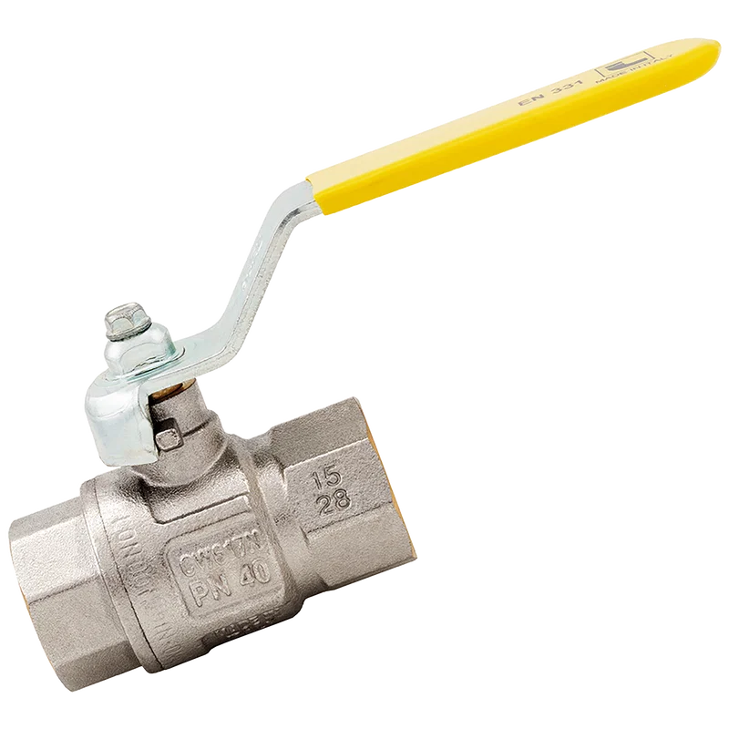 BSP FEM GAS F/FLOW B/V FLAT LEVER