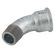 EE-1 MXF BSPTXBSPP 45  BEND (GALV)