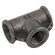 1.1/2BSP F90 EQUAL TEE BLACK