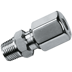 15MM OD X 1/2  BSPT MALE STUD ST/ST (L)