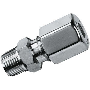 12MM OD X 1/2   NPT MALE STUD ST/ST (S)