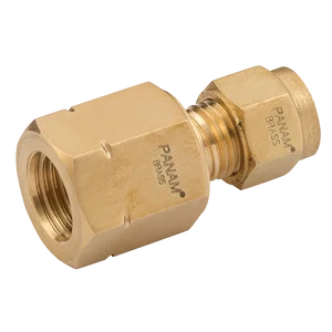 FEM CONN 8 OD 1/4 BSPT BRASS