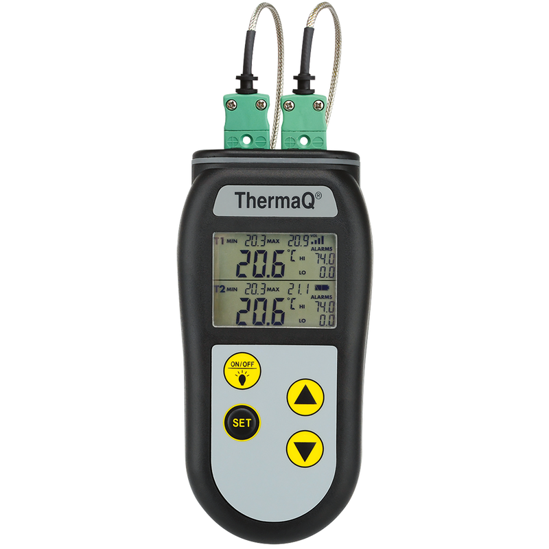 THERMA Q THERMOMETER 2 CHANNEL K TYPE