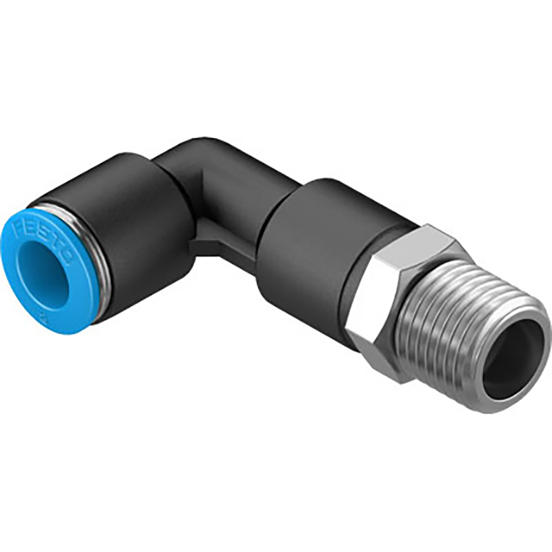 QSLL-3/8-8 MALE STUD ELBOW EXT