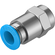 QSF-1/4-6-B PUSH IN FITTING