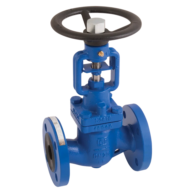 1 PN16/40 FLANGED CS GLOBE VALVE
