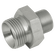 08X1.0MM MALE X 1/8 BSPP MALE STEEL