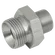 22X1.5MM MALE X 1 BSPP MALE STEEL
