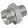 22X1.5MM MALE X 1 BSPP MALE STEEL