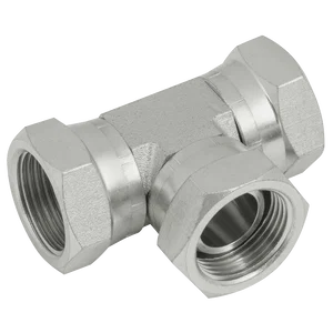 BSPP FEMALE SWIVEL EQUAL TEE