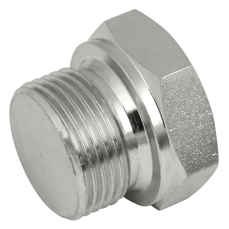 BSPP MALE SOLID PLUG STEEL