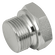1/8 BSPP MALE SOLID PLUG STEEL