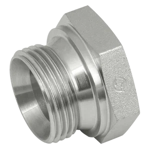 BSP CONED PLUG STEEL DIN 3852