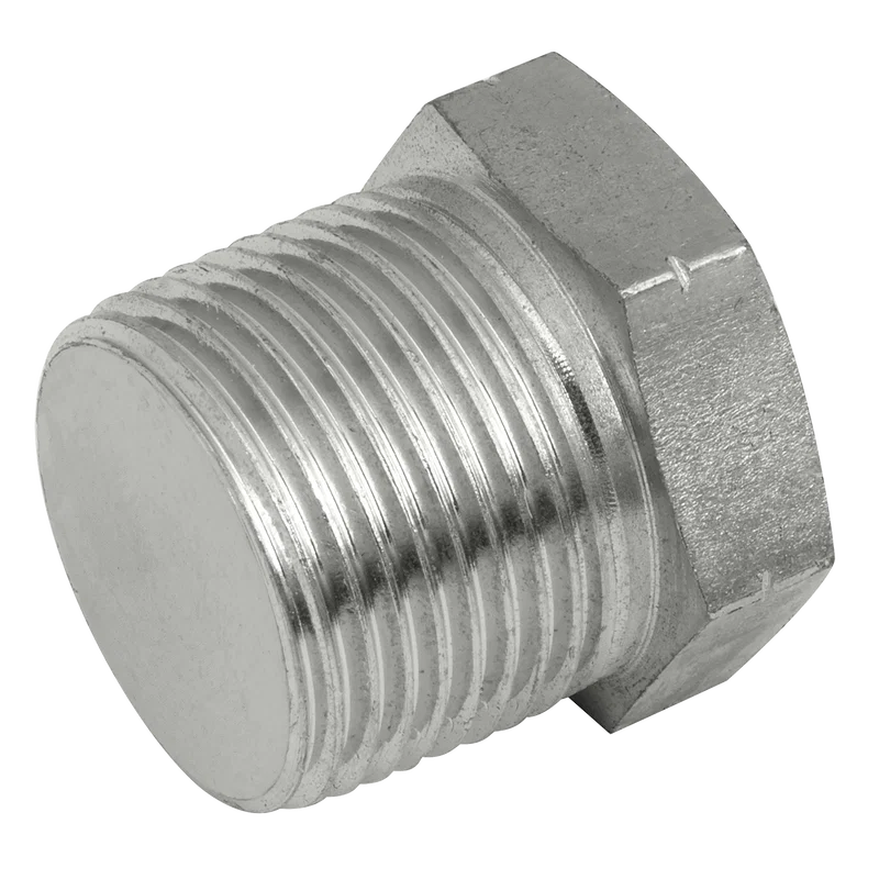 BSPT MALE SOLID PLUG STEEL