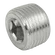 1/16 NPTF HEX SOCKET STEEL PLUG
