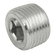 1/16 NPTF HEX SOCKET STEEL PLUG