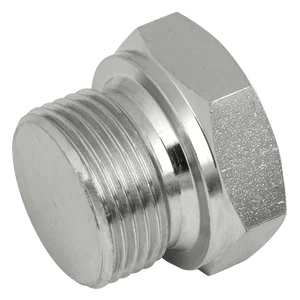 NPTF MALE SOLID PLUG STEEL