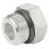 5/16 SORB MALE SOLID PLUG C/W O RING