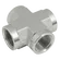 1/8 BSPP EQUAL FEM CROSS STEEL