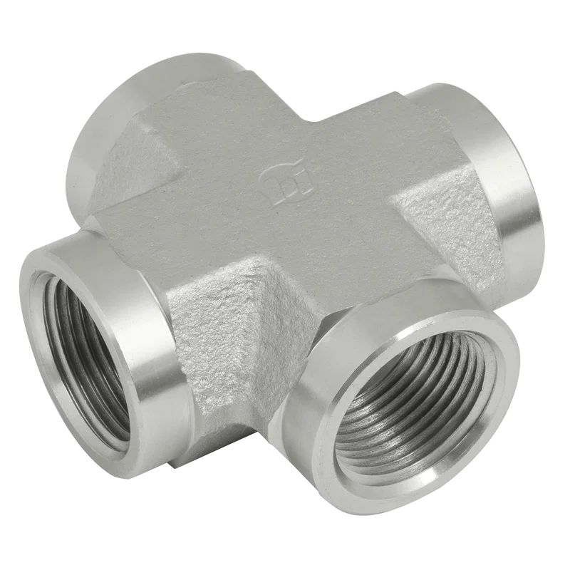BSPP EQUAL FEM CROSS STEEL