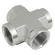 1/8 BSPP EQUAL FEM CROSS STEEL