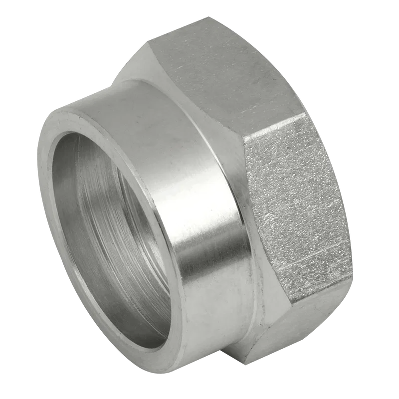 BSPP FEM CRIMP STEEL NUT
