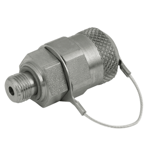 1/4 B MALE T/P   16MM BY 2MM STEEL CAP